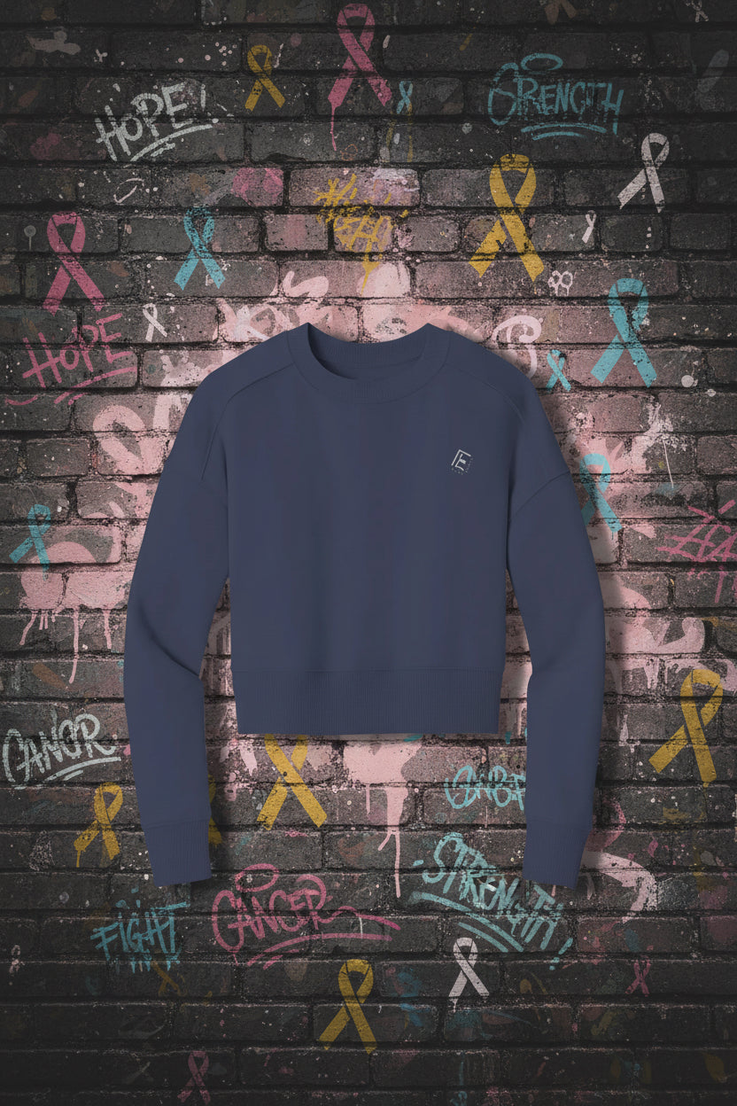 rare ether grey slate emblem half-top
