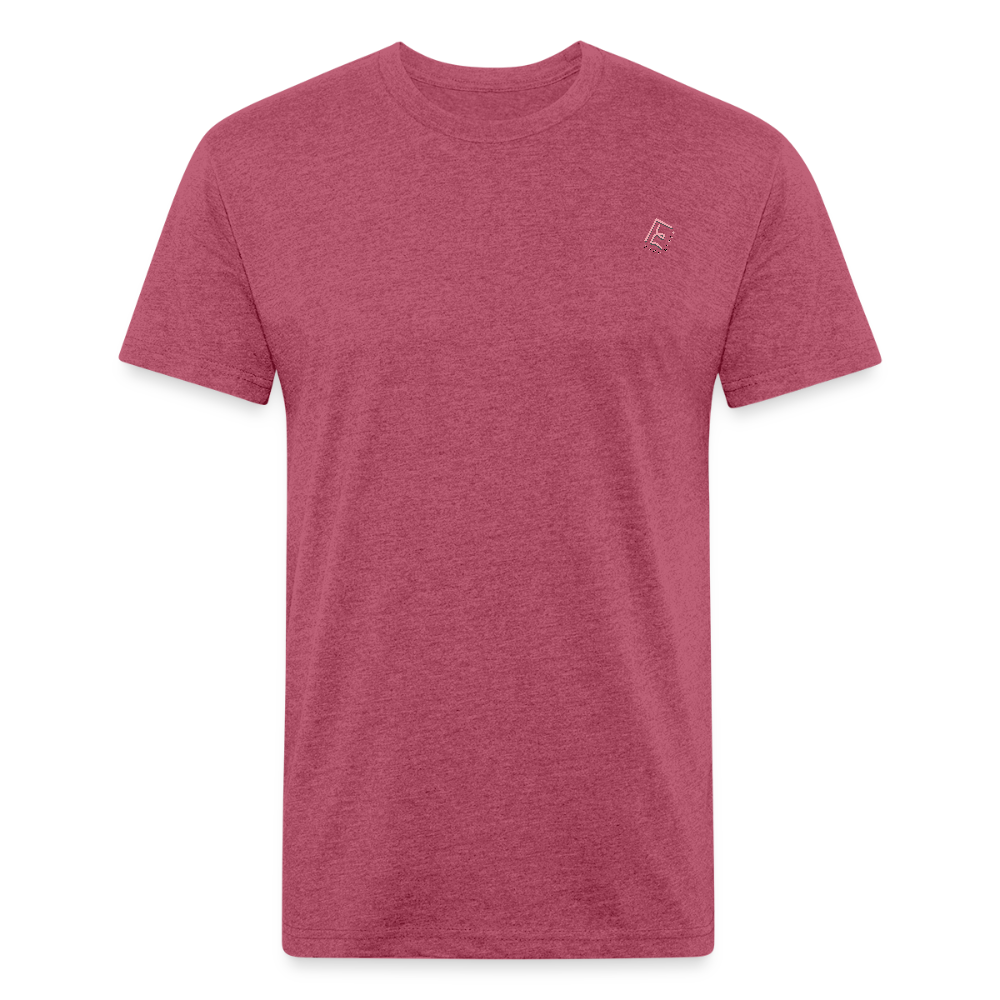 Rare Ether's May Cancer Awareness Branded Cotton Blend Tee - heather burgundy