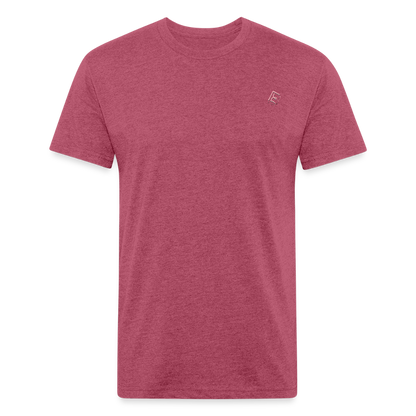 Rare Ether's May Cancer Awareness Branded Cotton Blend Tee - heather burgundy