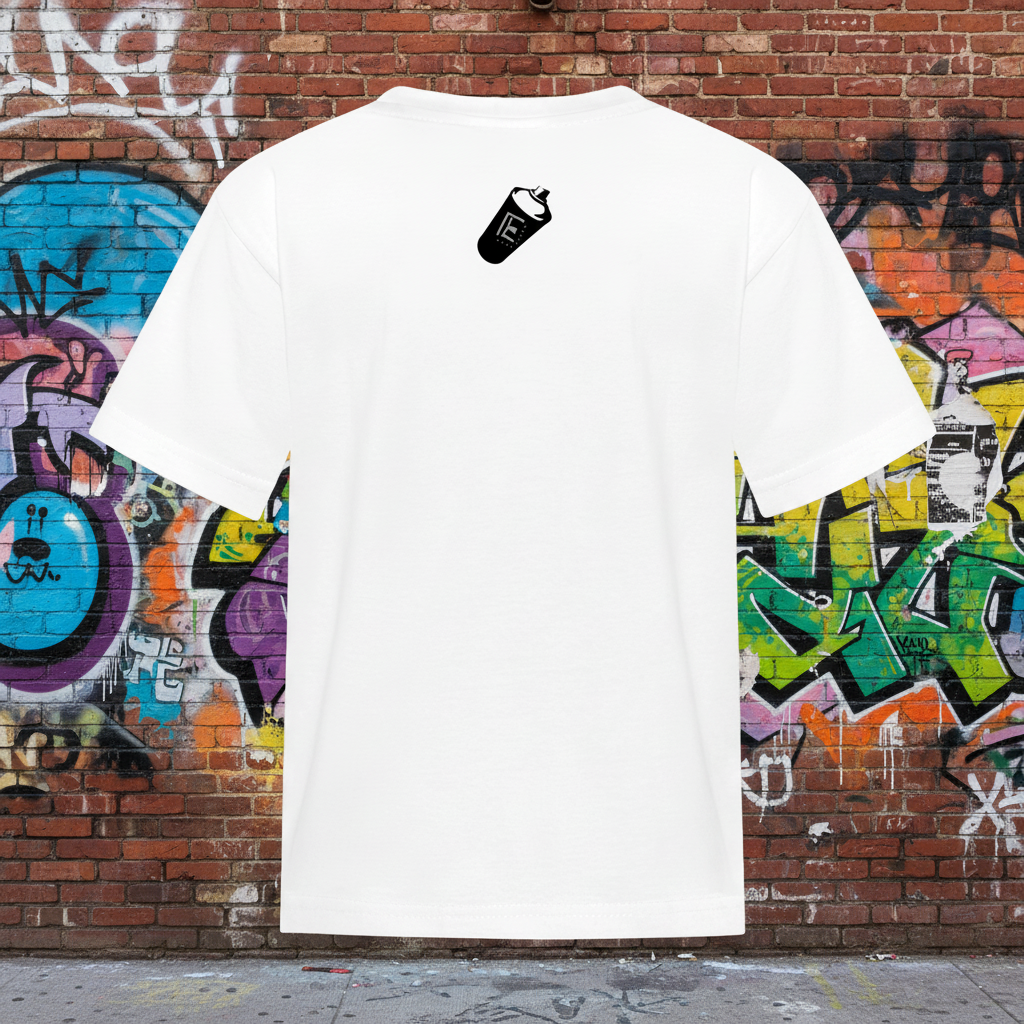 RE Branded Go Amber in August Cancer Awareness Kids' Tee - white