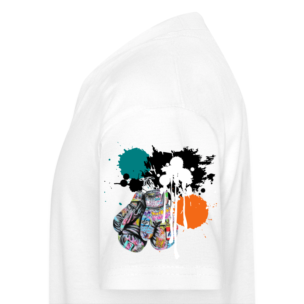RE Branded Go Amber in August Cancer Awareness Kids' Tee - white
