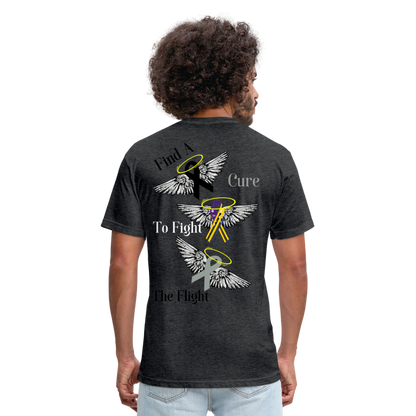 Rare Ether's May Cancer Awareness Branded Cotton Blend Tee - heather black