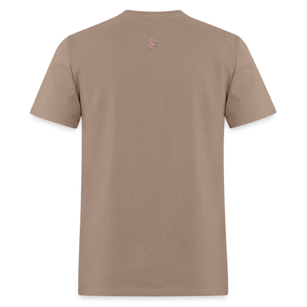 Rare Ether Breast Cancer Veni, Vidi, Vici Branded Classic Tee - brown savana