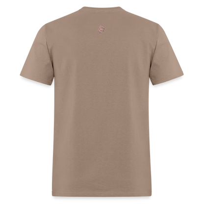 Rare Ether Breast Cancer Veni, Vidi, Vici Branded Classic Tee - brown savana