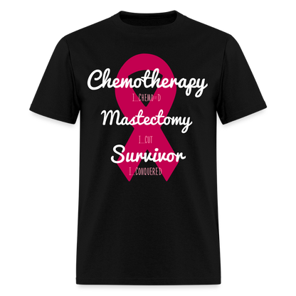 Rare Ether Breast Cancer Veni, Vidi, Vici Branded Classic Tee - black