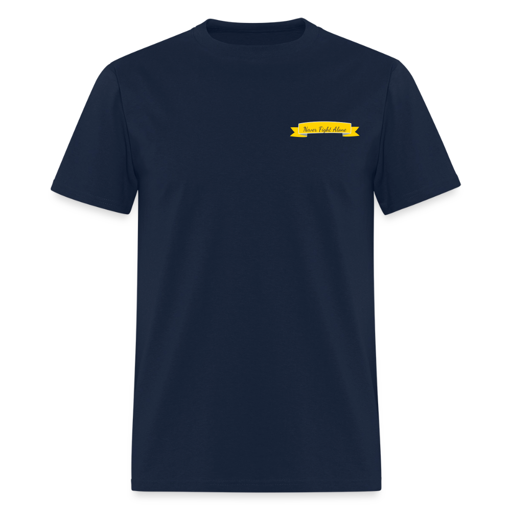 July's Cancer Awareness Month Tee - navy