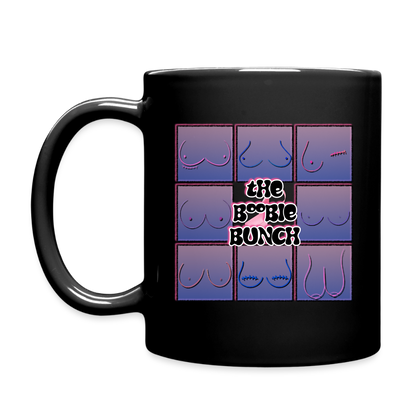 The Boobie Bunch October Cancer Awareness  Mug - black