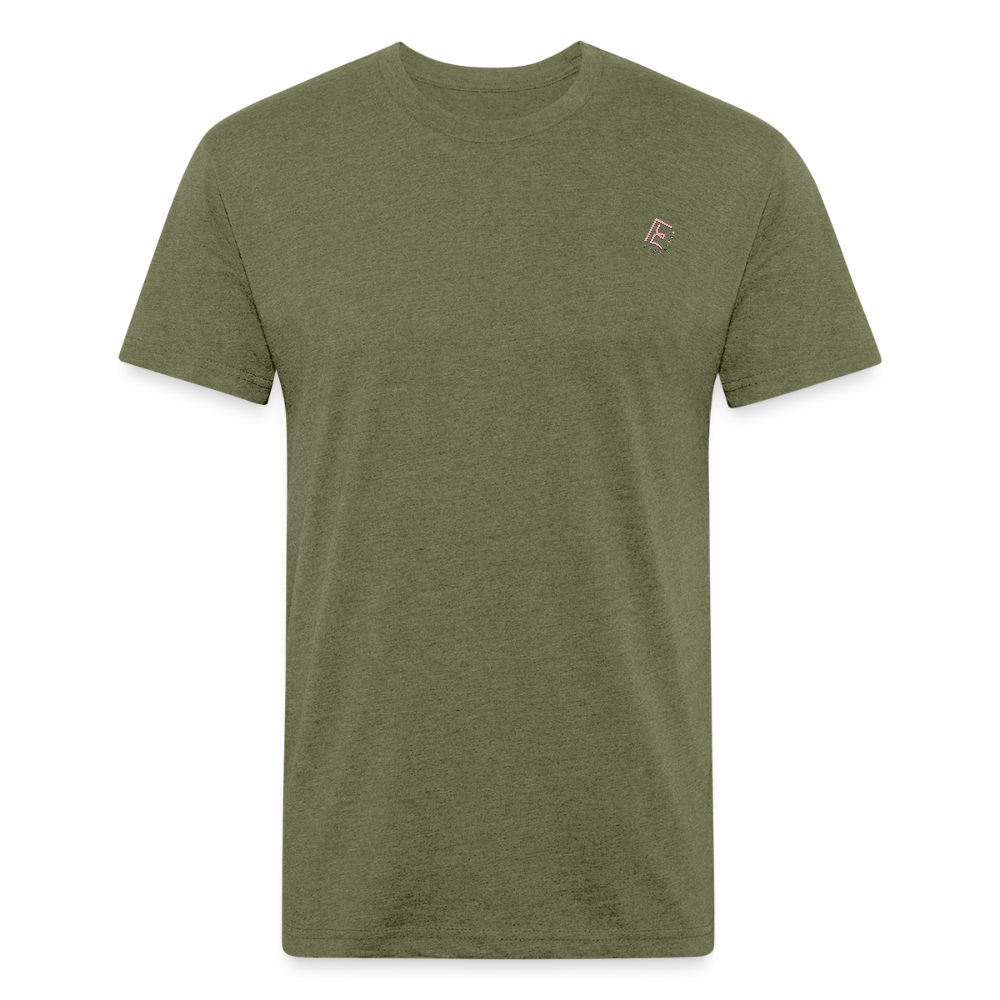 Rare Ether's May Cancer Awareness Branded Cotton Blend Tee - heather military green