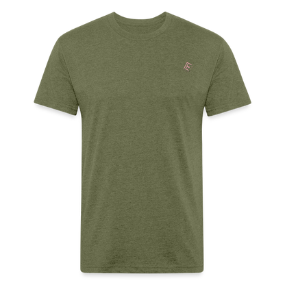 Rare Ether's May Cancer Awareness Branded Cotton Blend Tee - heather military green