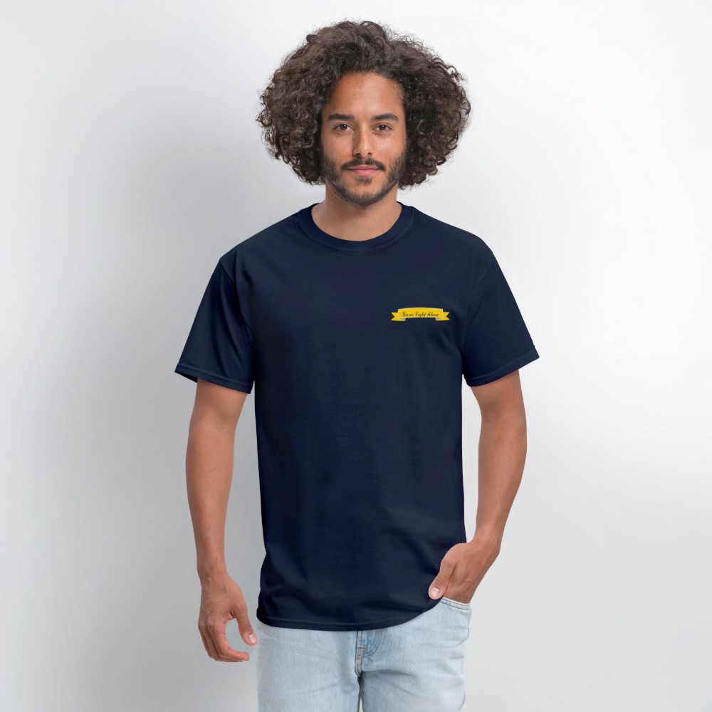 July's Cancer Awareness Month Tee - navy