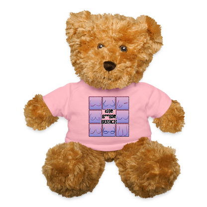 The Boobie Bunch October Cancer Awareness Teddy Bear - petal pink