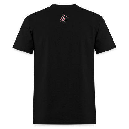 Unisex Rare Ether Fight'n Cancer Branded Classic Cotton Tee - black