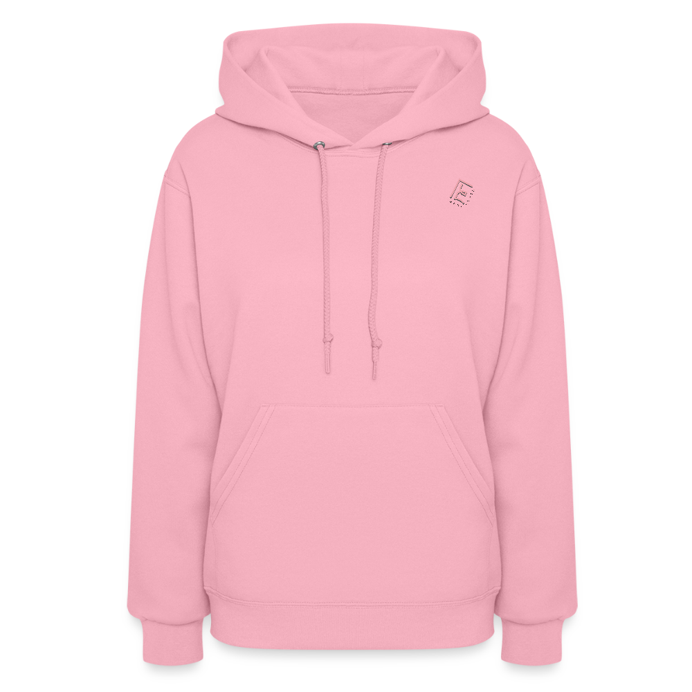 Rare Ether Branded Cancer Awareness Ribbon  Women's Hoodie - classic pink