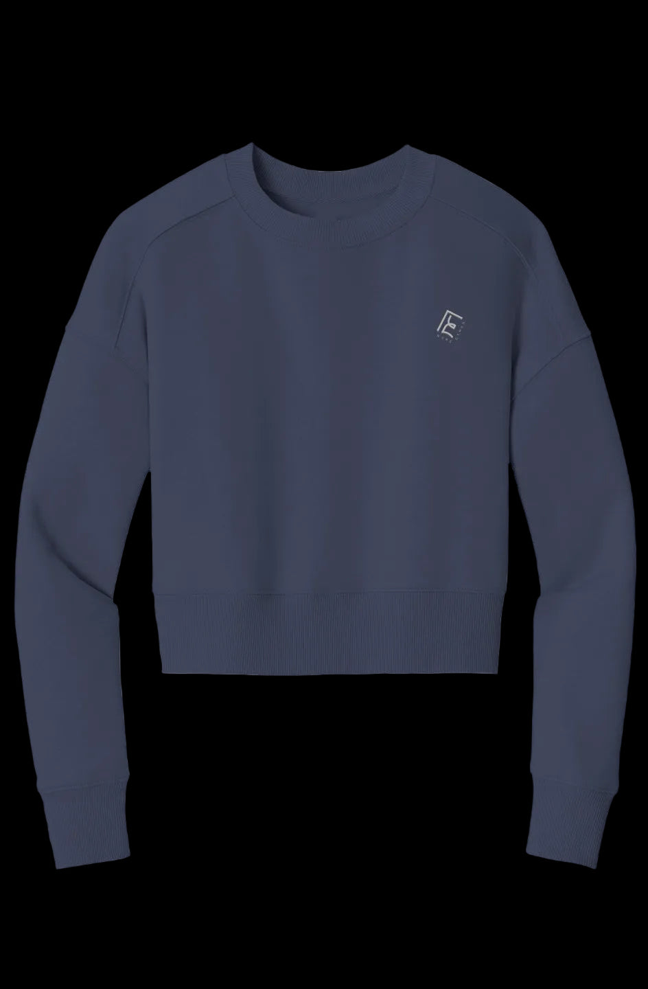 rare ether grey slate emblem half-top