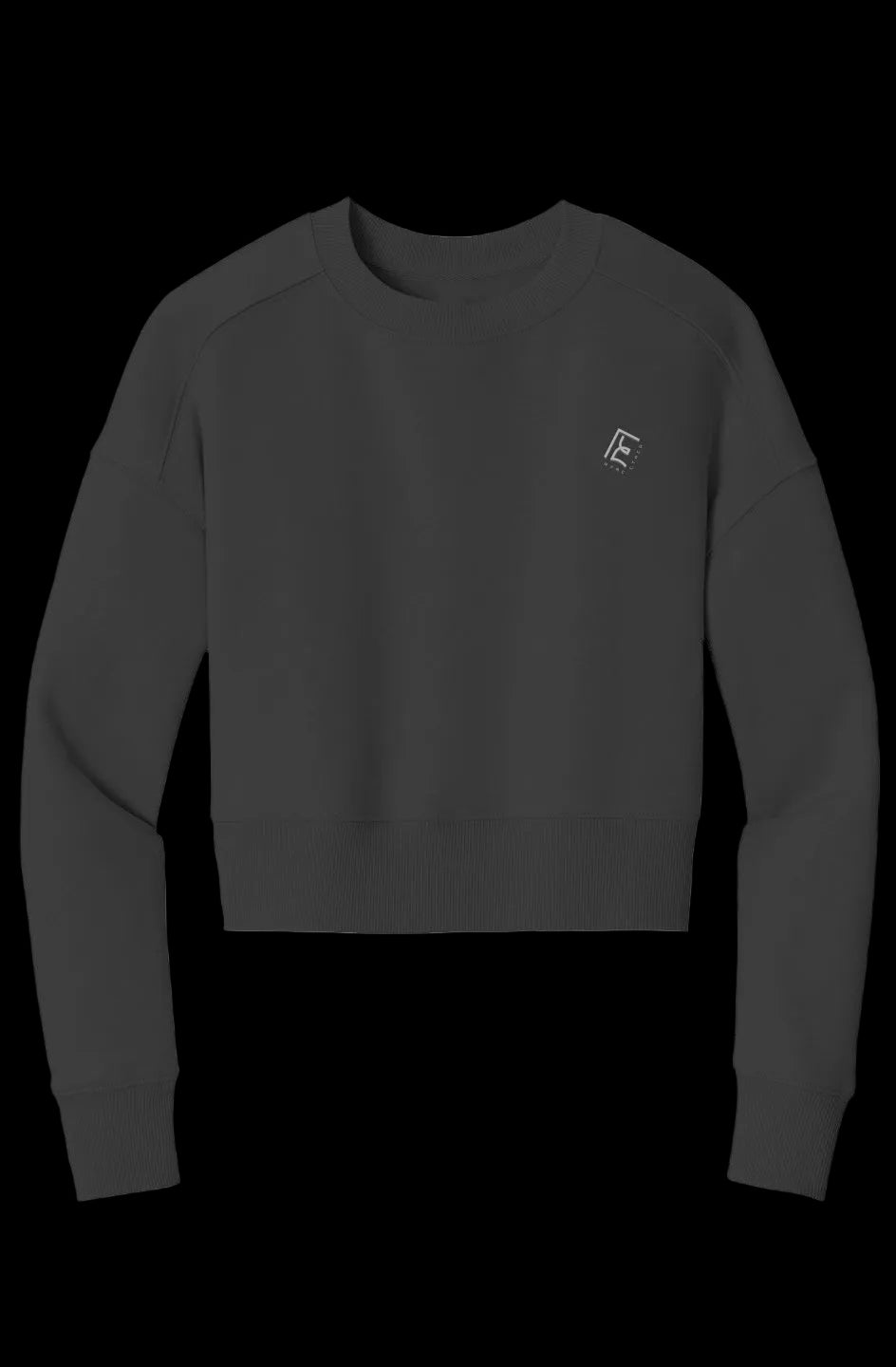 rare ether grey slate emblem half-top